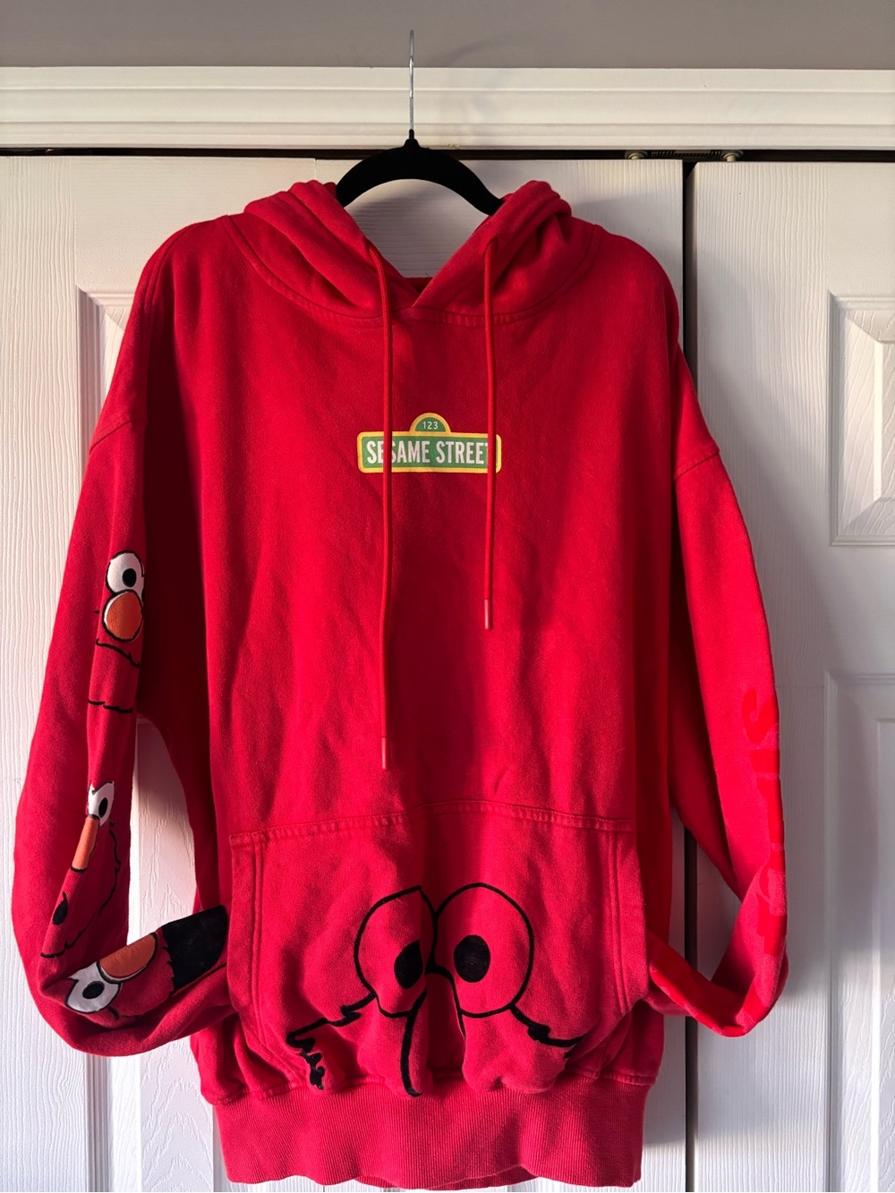 Sesame Street Red Elmo Graphic Hoodie